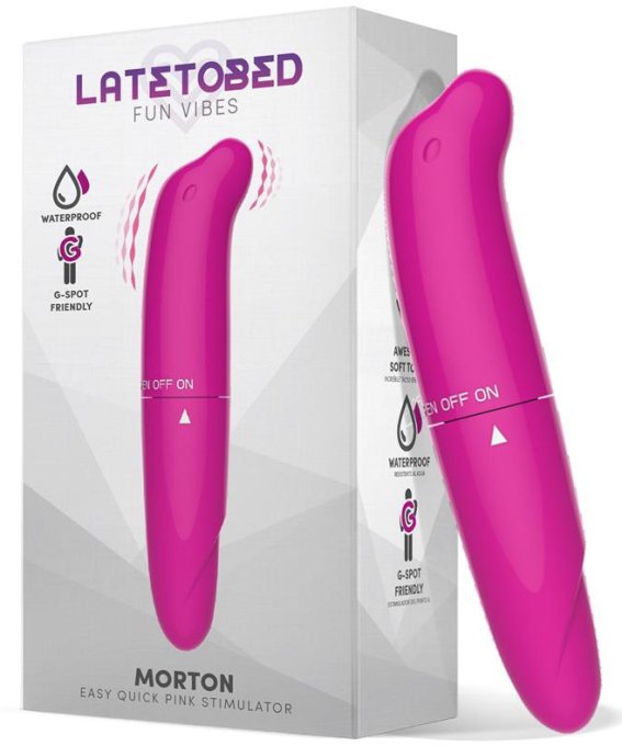 Stimulateur de clitoris Morton 13 x 2.5cm Rose