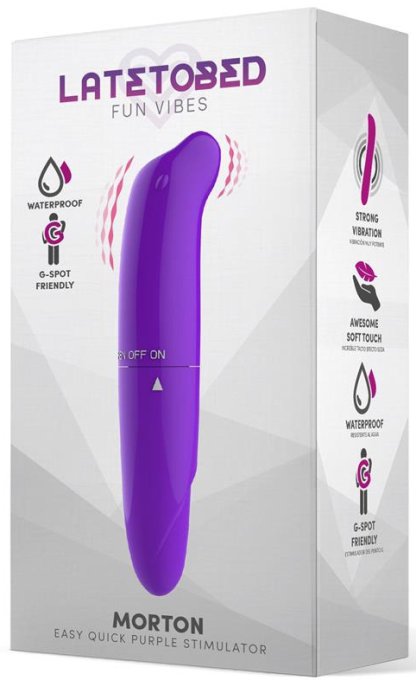 Stimulateur de clitoris Morton 13 x 2.5cm Violet