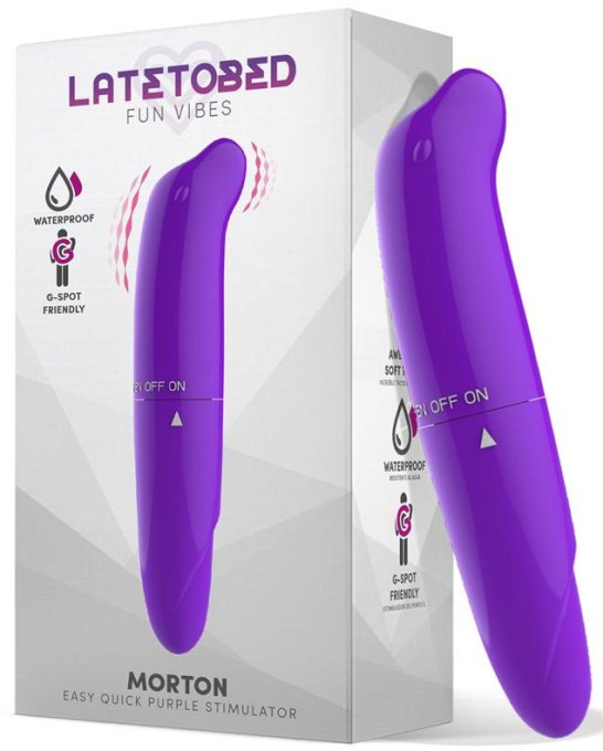 Stimulateur de clitoris Morton 13 x 2.5cm Violet