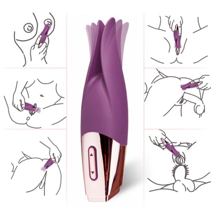 Stimulateur de Clitoris Nipclip Violet