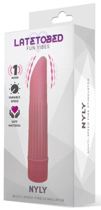 Stimulateur de clitoris Nyly 13 x 2.5cm Rose