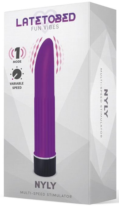 Stimulateur de clitoris Nyly 13 x 2.5cm Violet