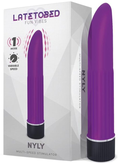 Stimulateur de clitoris Nyly 13 x 2.5cm Violet