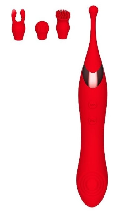 Stimulateur de clitoris Onax Double Pulse Rouge