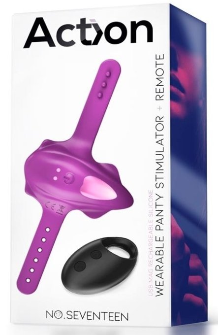 Stimulateur de clitoris Panty Violet