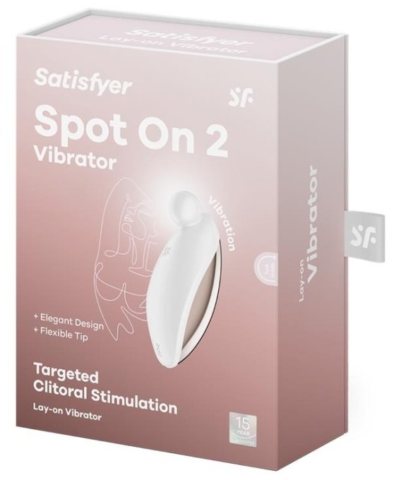 Stimulateur de Clitoris Spot On 2 Blanc