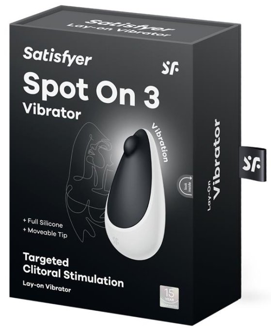 Stimulateur de Clitoris Spot On 3 Noir