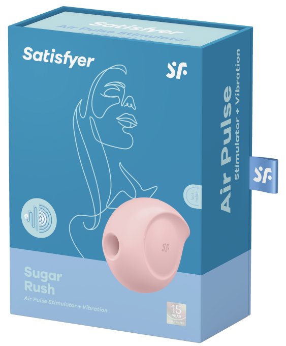 Stimulateur de clitoris Sugar Rush Satisfyer Rose