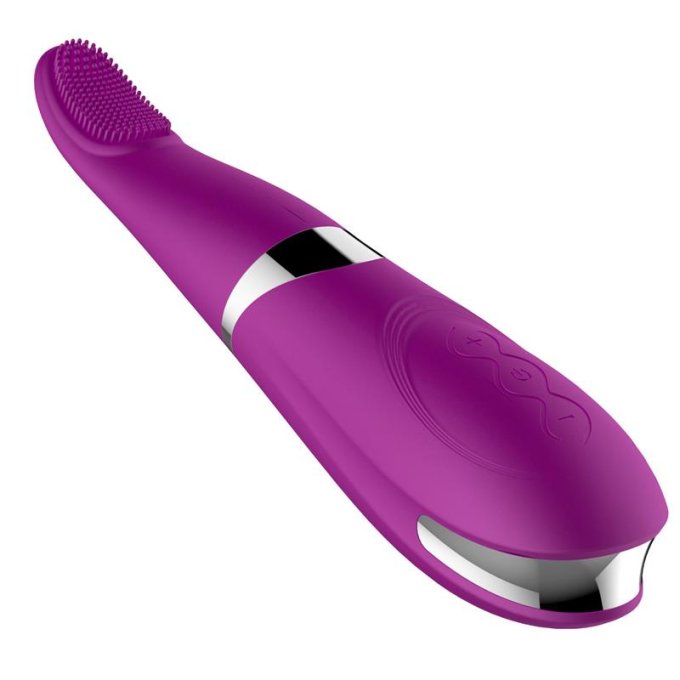 Stimulateur de clitoris Tongue Vibrator 19cm Violet