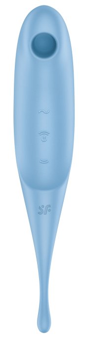 Stimulateur de clitoris Twirling Pro Bleu