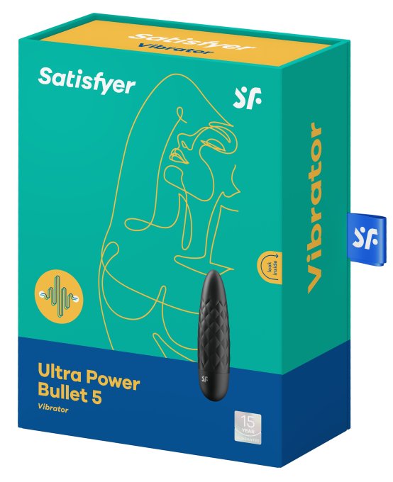 Stimulateur de clitoris Ultra Power Bullet 5 Satisfyer Noir