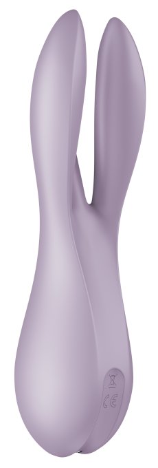 Stimulateur de clitoris vibrant Threesome 2 Satisfyer Violet