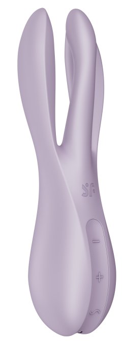 Stimulateur de clitoris vibrant Threesome 2 Satisfyer Violet