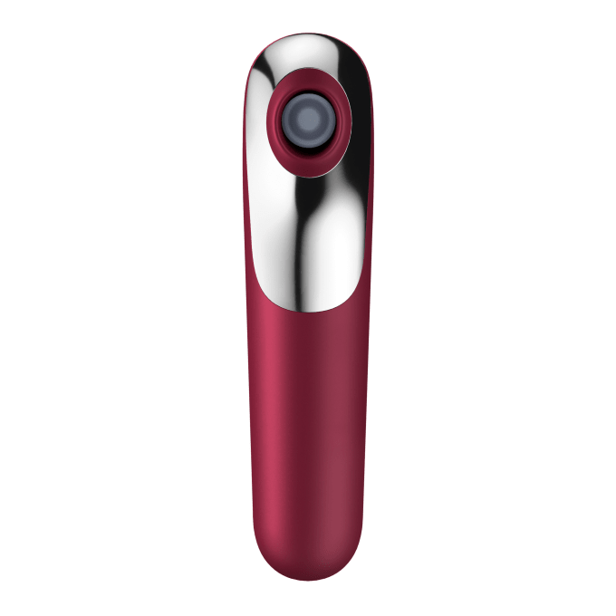 Stimulateur de clitoris + Vibromasseur Dual Love Rouge