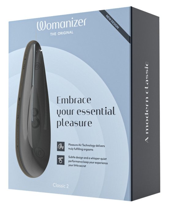 Stimulateur de clitoris Womanizer Classic 2 Noir