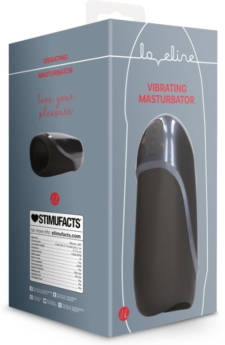 Stimulateur de gland Licorice 14 Vibrations Noir