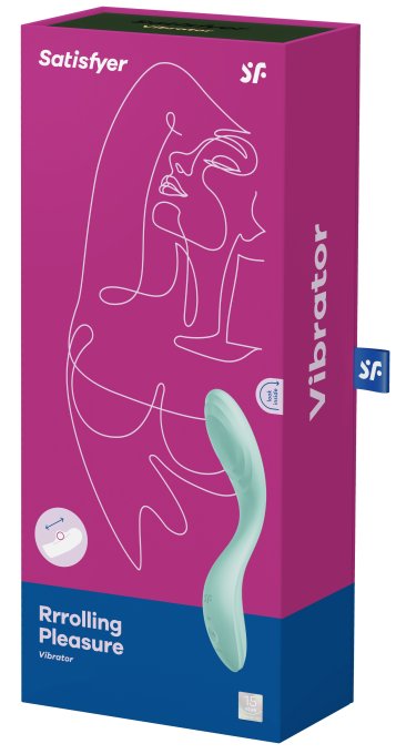 Stimulateur de point G Rrrolling Satisfyer 22cm Menthe