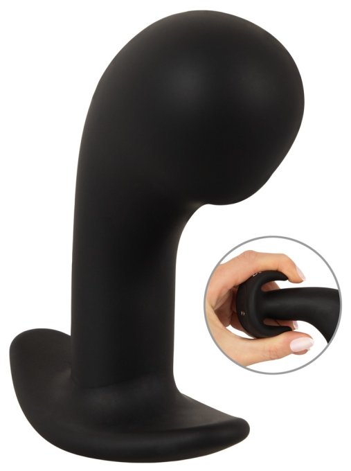 Stimulateur de prostate Big Head Anos 11 x 4 cm Noir