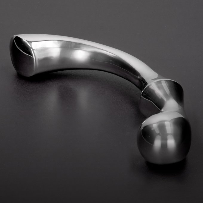 Stimulateur de prostate en métal G-Spot 22 x 4 cm