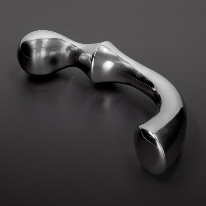 Stimulateur de prostate en métal G-Spot 22 x 4 cm