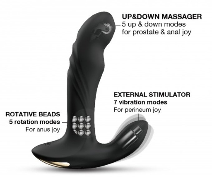 Stimulateur de prostate Multi P-Joy Dorcel 13 x 3.4cm