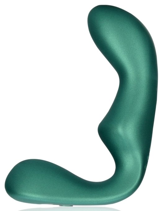 Stimulateur de prostate Pointed 11.5 x 3.5 cm Vert métallisé