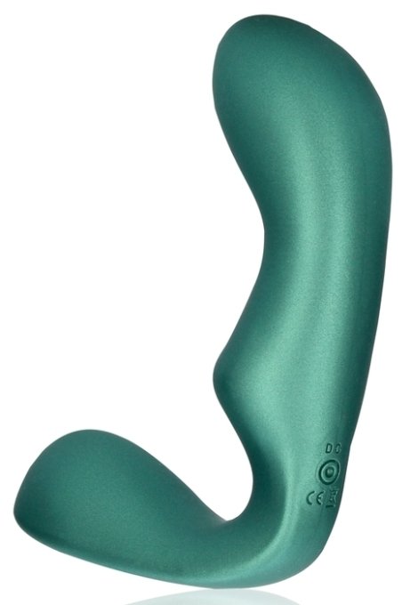 Stimulateur de prostate Pointed 11.5 x 3.5 cm Vert métallisé