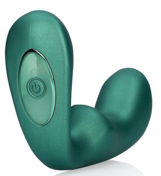 Stimulateur de prostate Pointed 11.5 x 3.5 cm Vert métallisé