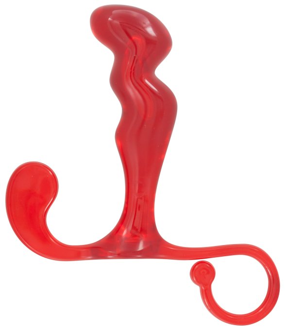 Stimulateur de prostate Power Plug 10 x 3 cm Rouge