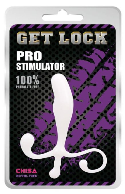 Stimulateur de prostate Pro Stimulator 9 x 2.5 cm Blanc