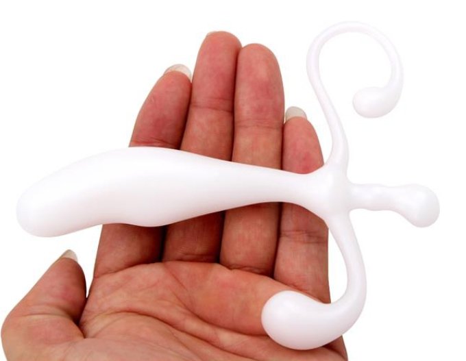 Stimulateur de prostate Pro Stimulator 9 x 2.5 cm Blanc