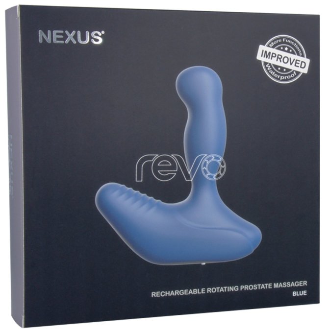 Stimulateur de prostate rotatif Revo Nexus 10 x 3.3cm