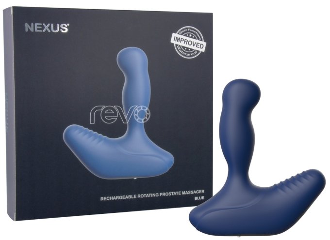 Stimulateur de prostate rotatif Revo Nexus 10 x 3.3cm