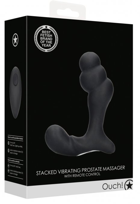 Stimulateur de prostate Stacked 10 x 3.6cm