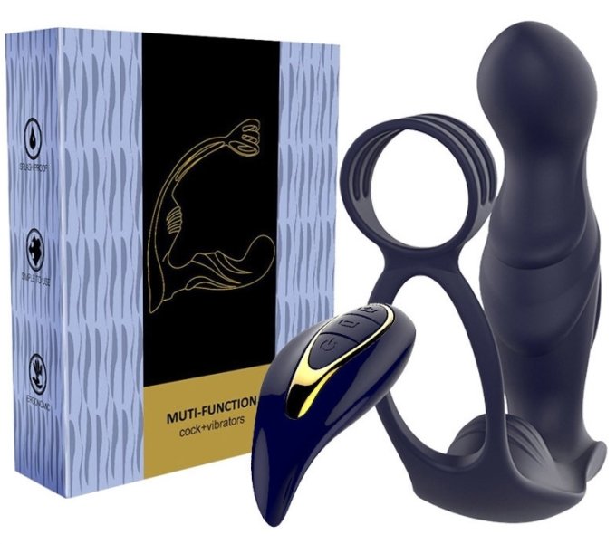 Stimulateur de prostate vibrant Assring 11 x 3cm