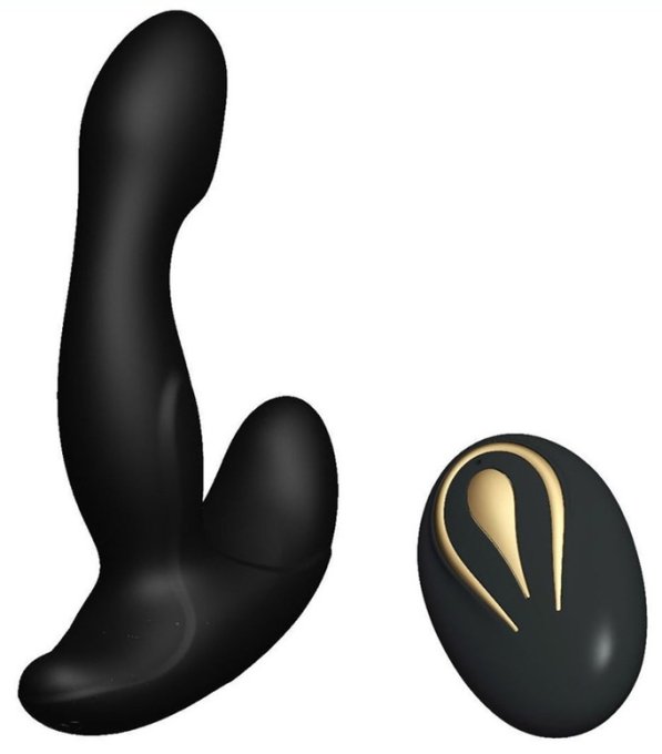 Stimulateur de prostate vibrant Dick Head 12 x 3.5cm