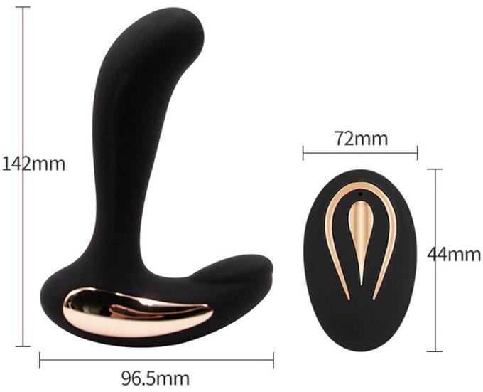 Stimulateur de prostate vibrant Righy 11 x 3.3cm