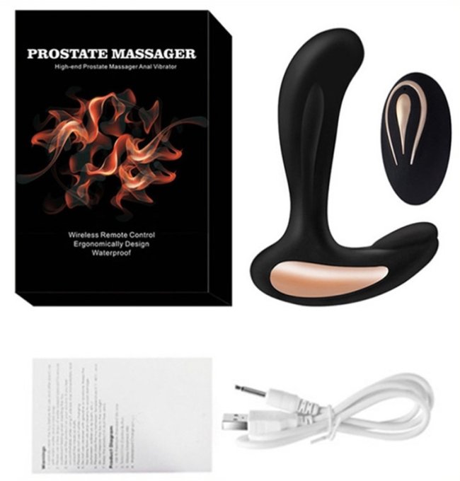 Stimulateur de prostate vibrant Righy 11 x 3.3cm