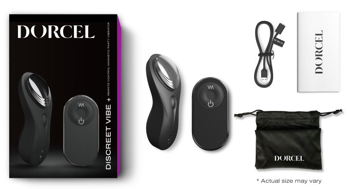 Stimulateur Discreet Vibe + Dorcel 9 Vibrations