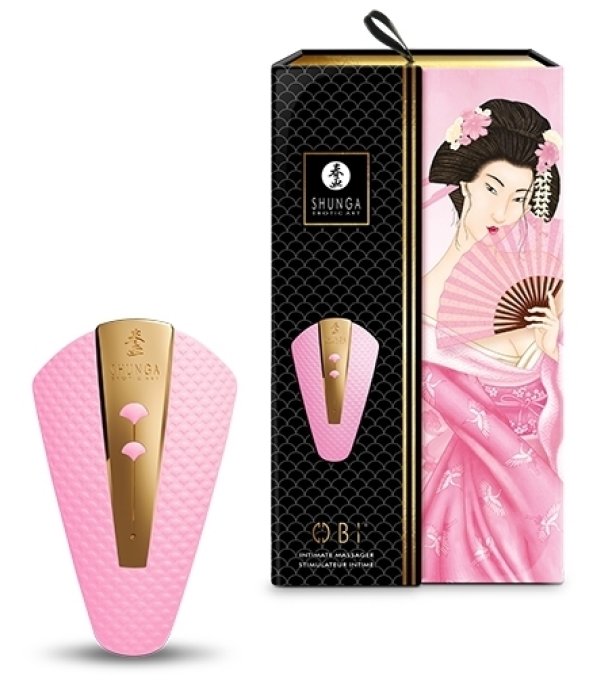 Stimulateur intime Shunga Obi Rose