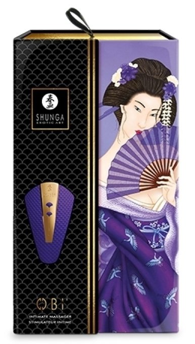 Stimulateur intime Shunga Obi Violet