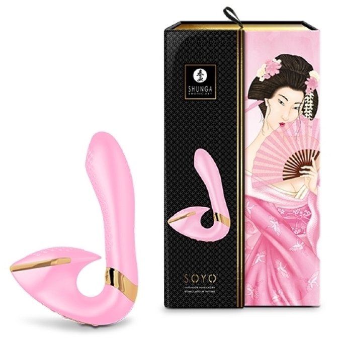 Stimulateur intime Shunga Soyo Rose