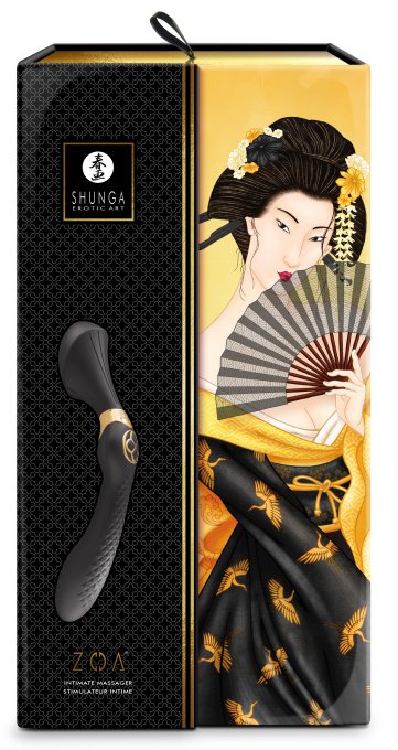 Stimulateur intime Shunga Zoa Noir