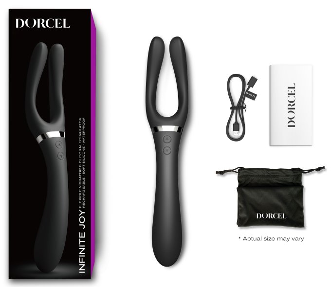 Stimulateur multi-fonctions Infinite Joy Dorcel Noir