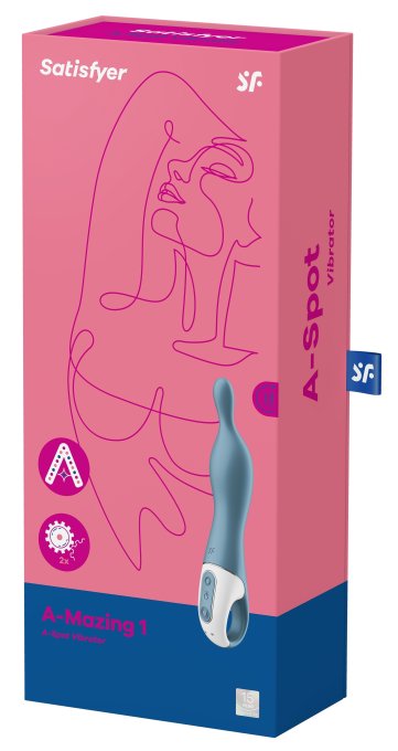 Stimulateur Point G A-Mazing 1 Satisfyer Bleu