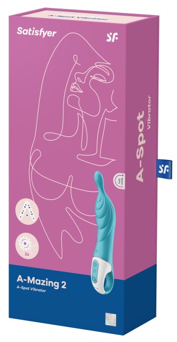 Stimulateur Point G A-mazing 2 Satisfyer Bleu