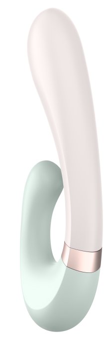 Stimulateur Point G connecté Heat Wave Satisfyer 14 x 3.5cm Menthe