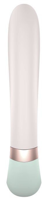 Stimulateur Point G connecté Heat Wave Satisfyer 14 x 3.5cm Menthe