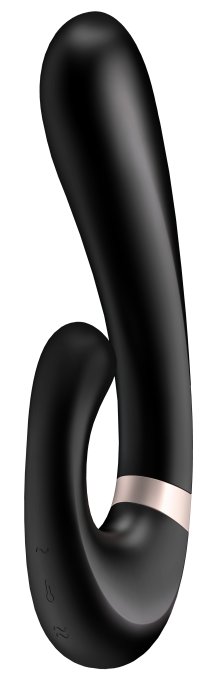 Stimulateur Point G connecté Heat Wave Satisfyer 14 x 3.5cm Noir