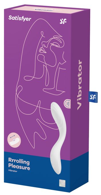 Stimulateur Point G Rrrolling Pleasure Satisfyer 16 x 3.5cm